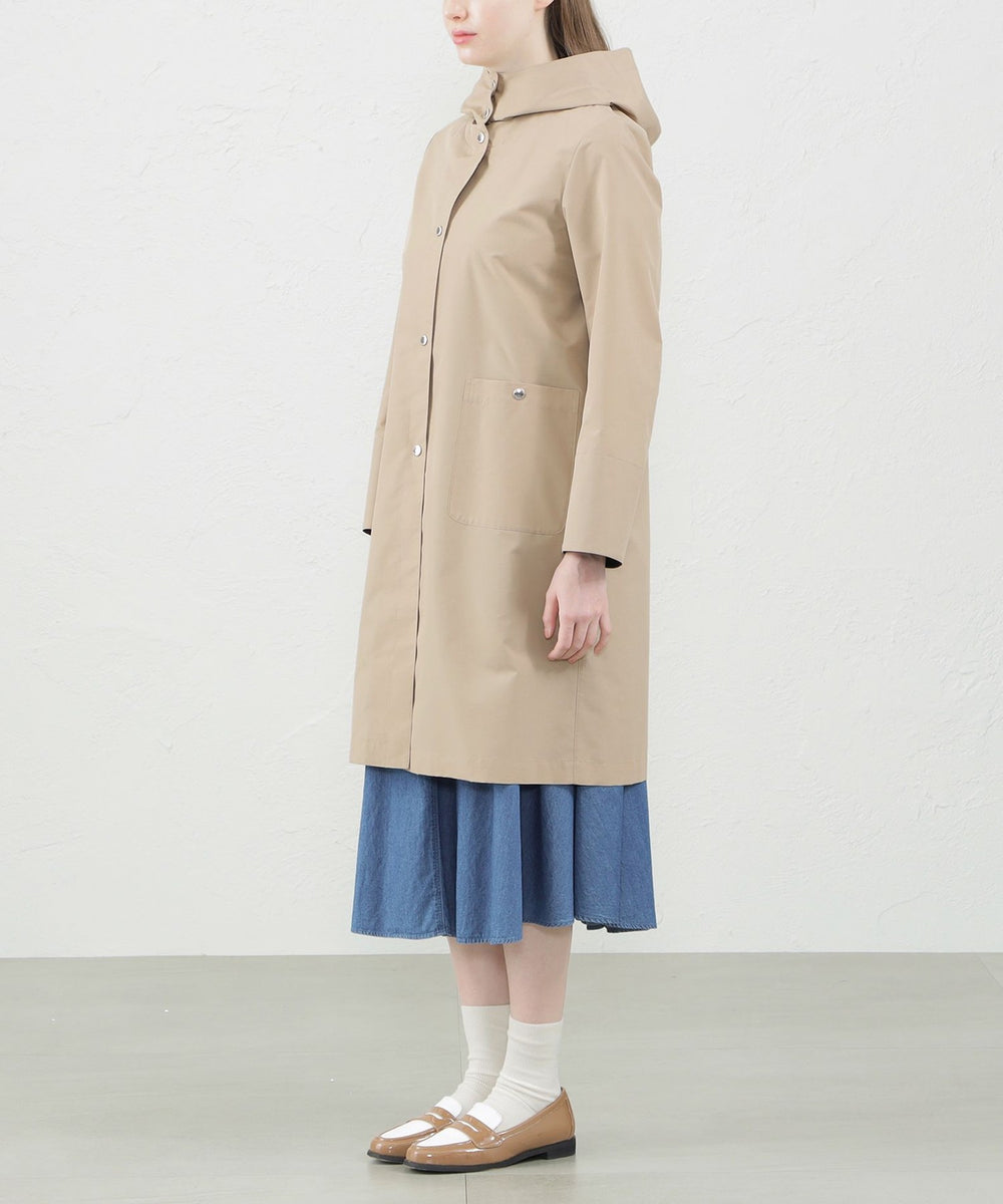 WEB&一部店舗限定】コットンレインクロスフーデッドコート(コート