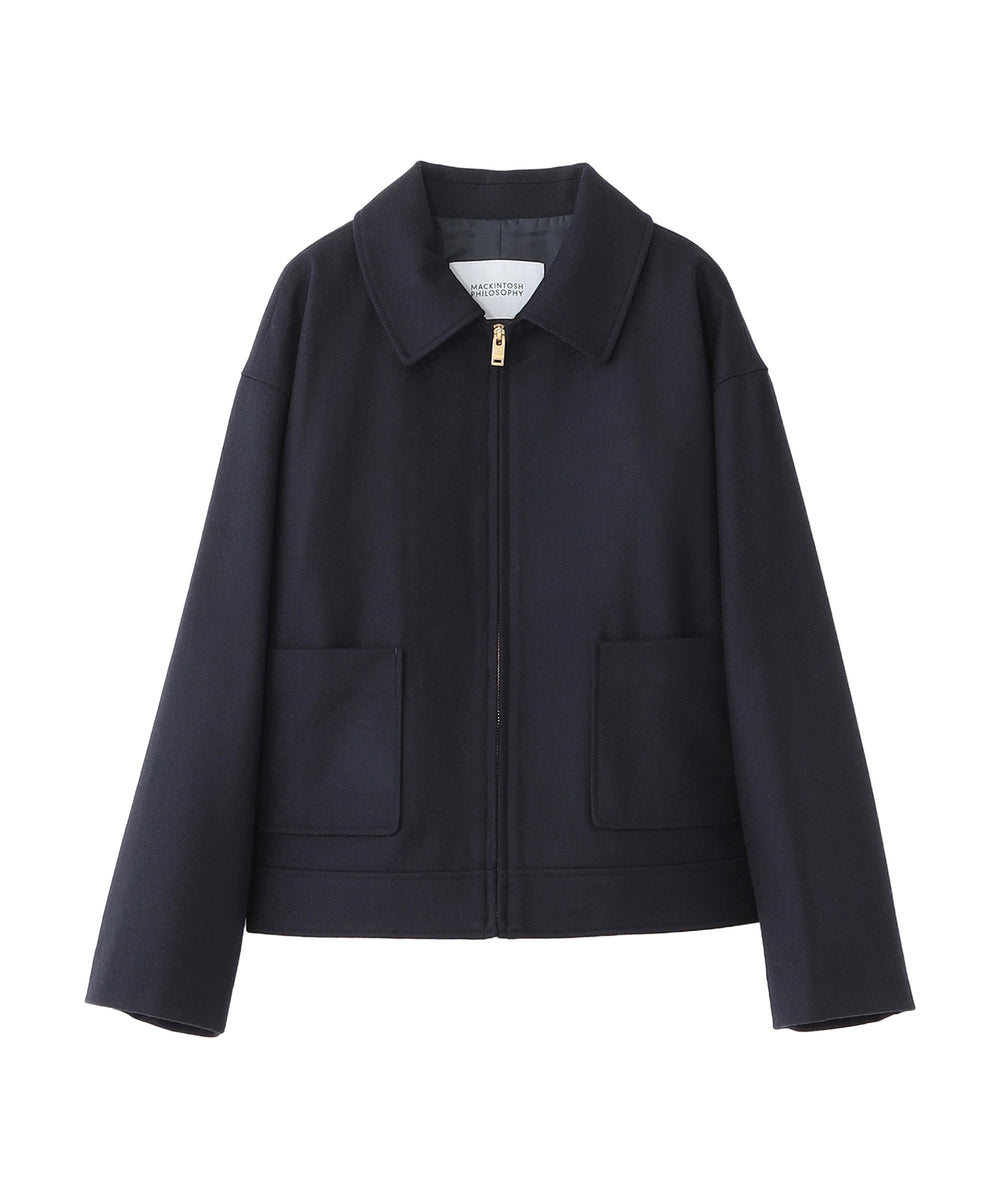 WEB&一部店舗限定】メルトンジップブルゾン(コート)｜MACKINTOSH