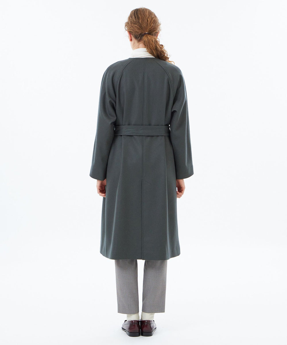 WEB&一部店舗限定】メルトンノーカラーコート(コート)｜MACKINTOSH