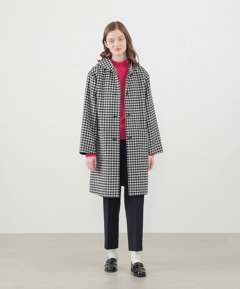 シェパードチェックフーデッドコート(コート)｜MACKINTOSH PHILOSOPHY