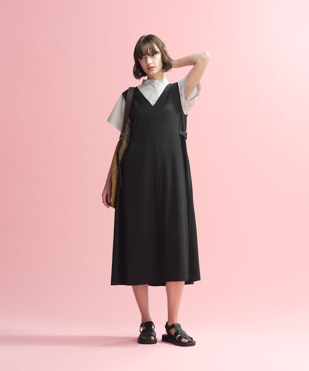 サイドベルテッドジャンパースカート(ワンピース)｜MACKINTOSH