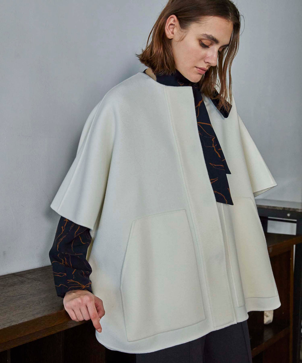 ライトウールリバー ポンチョコート(コート)｜EPOCA(エポカ)の