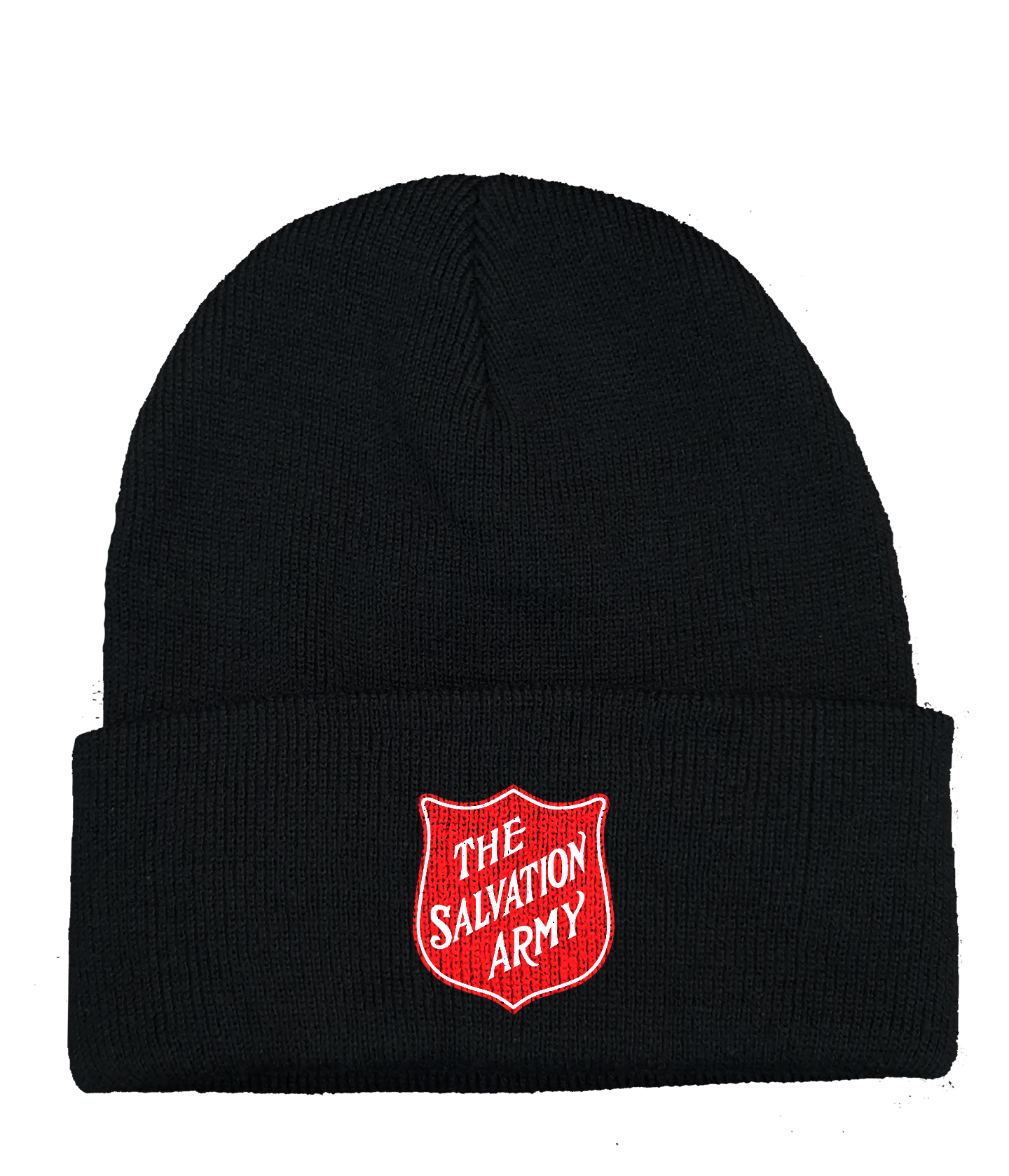 TOQUE WITH RED SHIELD KNP (AC1010) – BLACK - Salvation Army Store