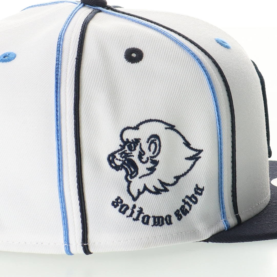 NEW ERA×LIONS 59FIFTY SOUTACHE WHITE NAVY(7 1/4): キャップ | 埼玉