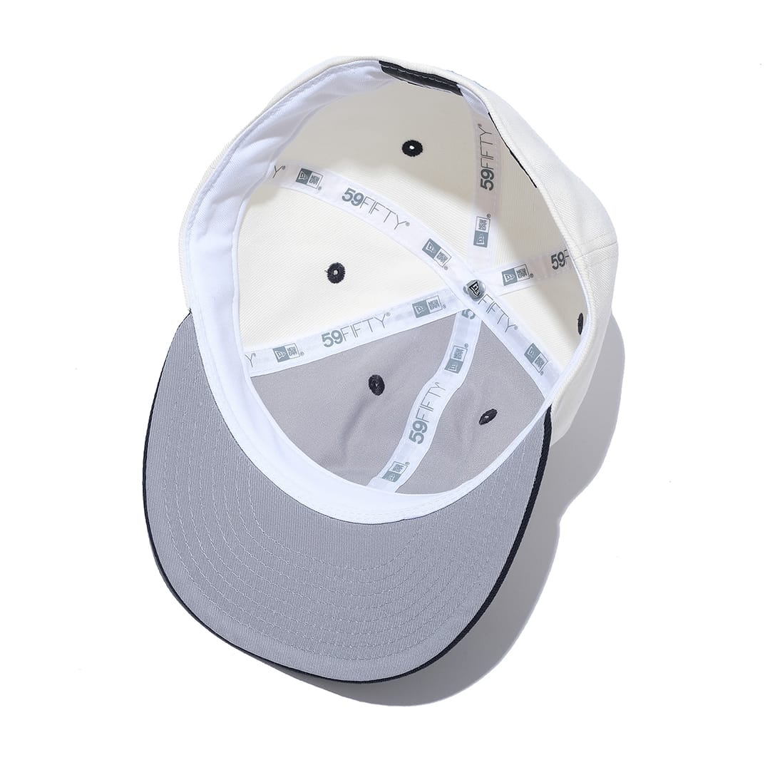 KEBOZ×NEW ERA×LIONS RC 59FIFTY CHROME NAVY(7 1/4): キャップ | 埼玉