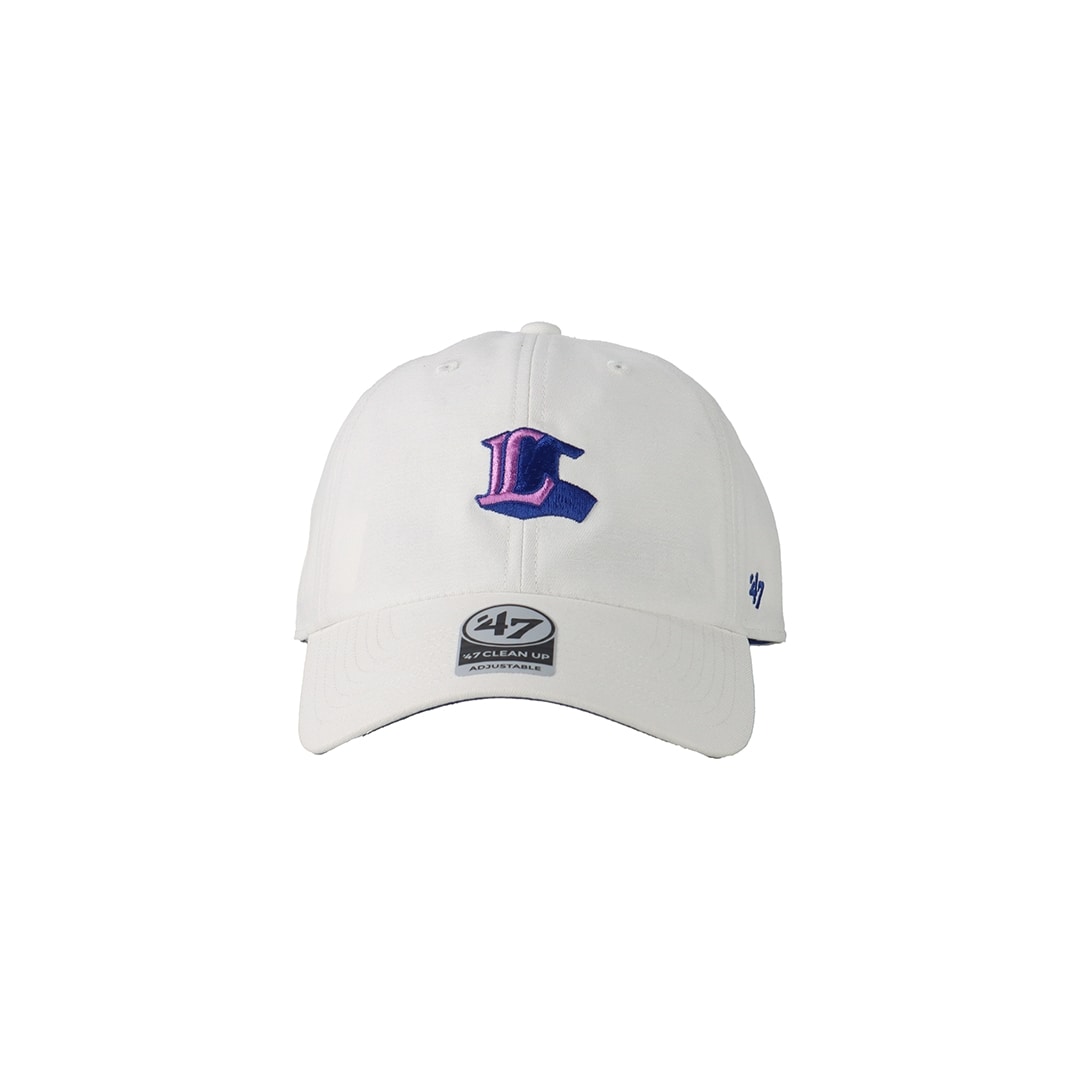 47×LIONS CLEAN UP White Logo Royal: キャップ | 埼玉西武ライオンズ
