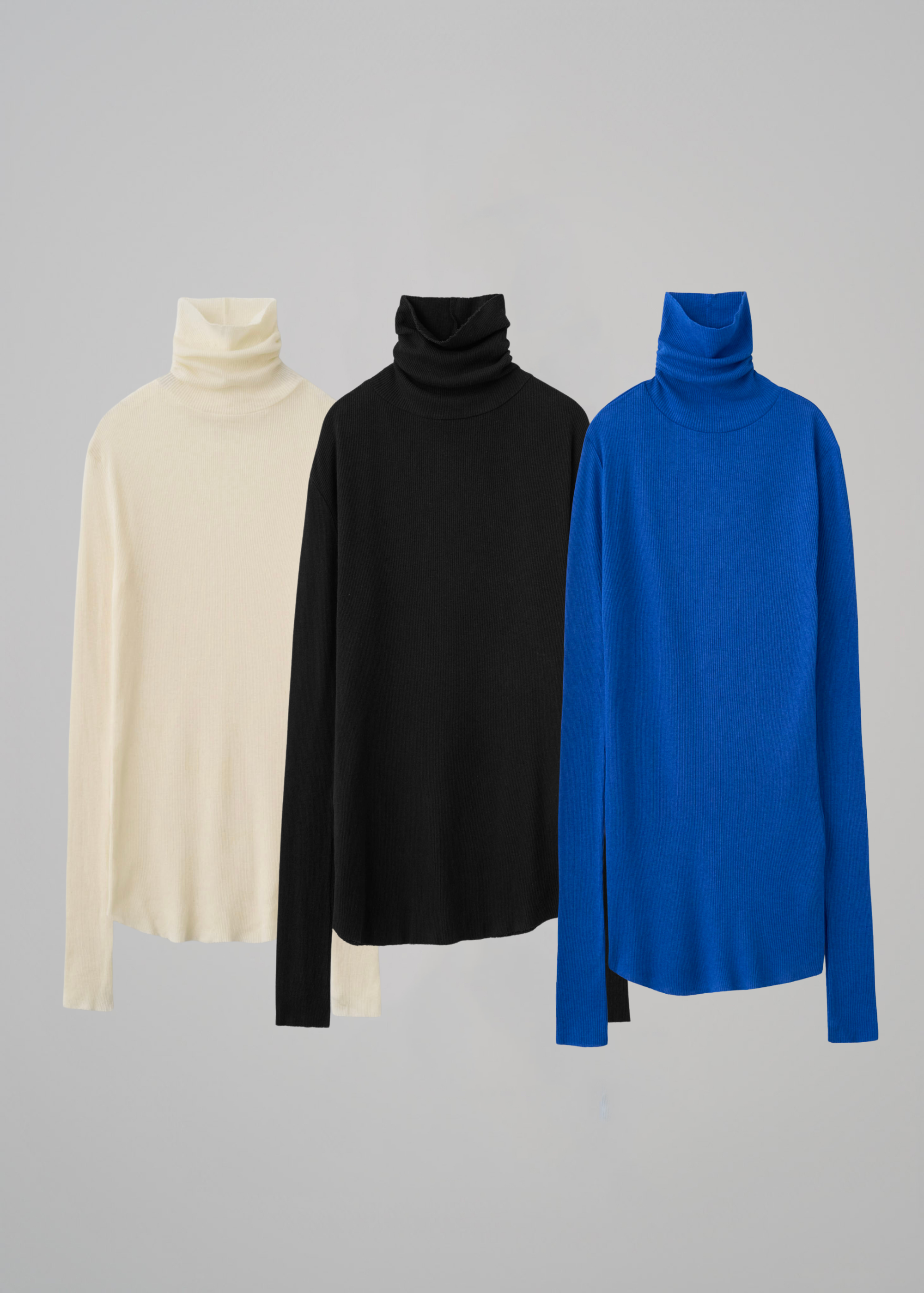 カシミヤ混タートルネックカットソー - SOÉJU online store｜上質な