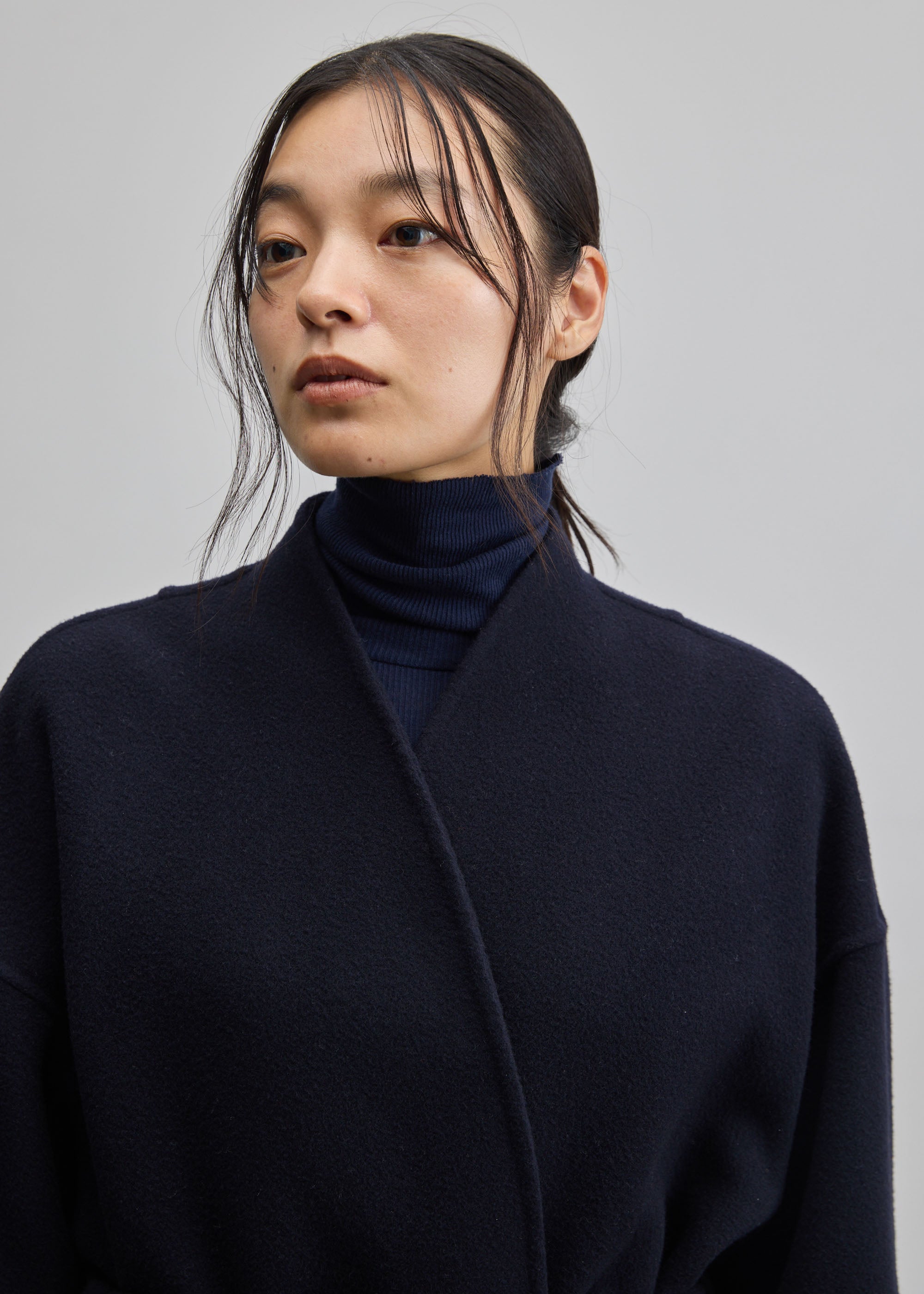 ウールリバーミディコート - SOÉJU online store｜上質な大人の女性の