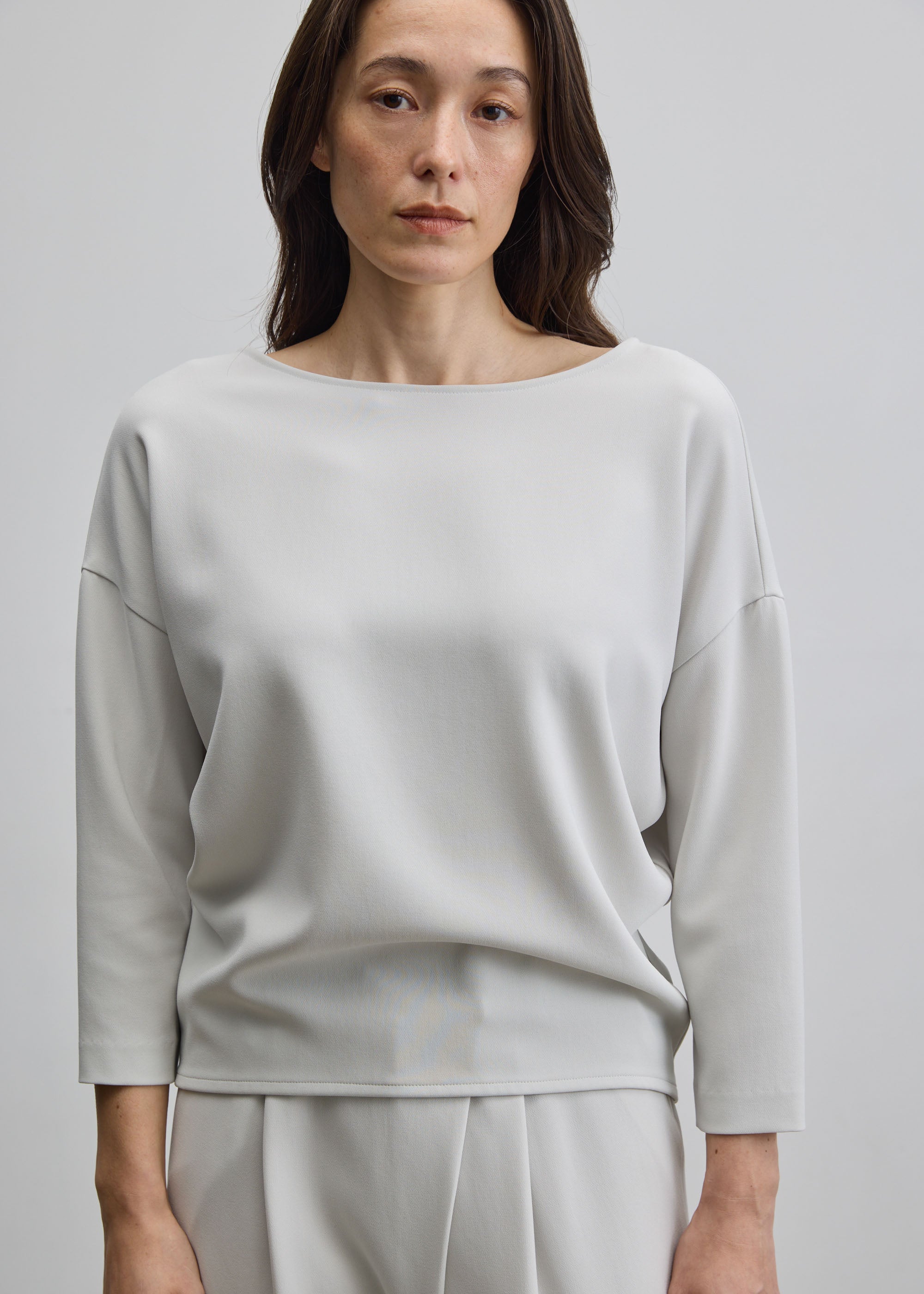 コクーンブラウス8分袖 - SOÉJU online store｜上質な大人の女性のため