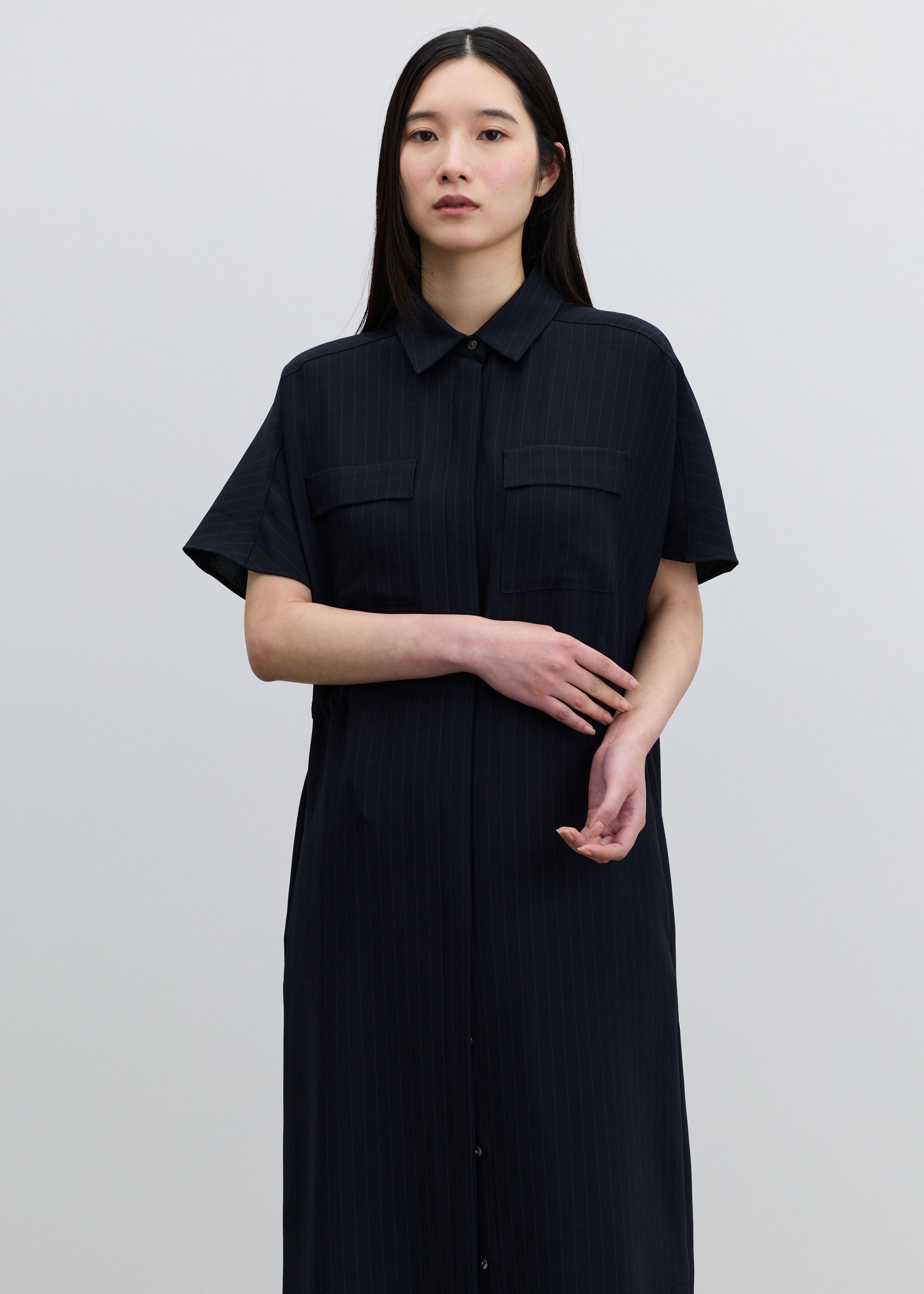 ロングシャツワンピース - SOÉJU online store｜上質な大人の女性の