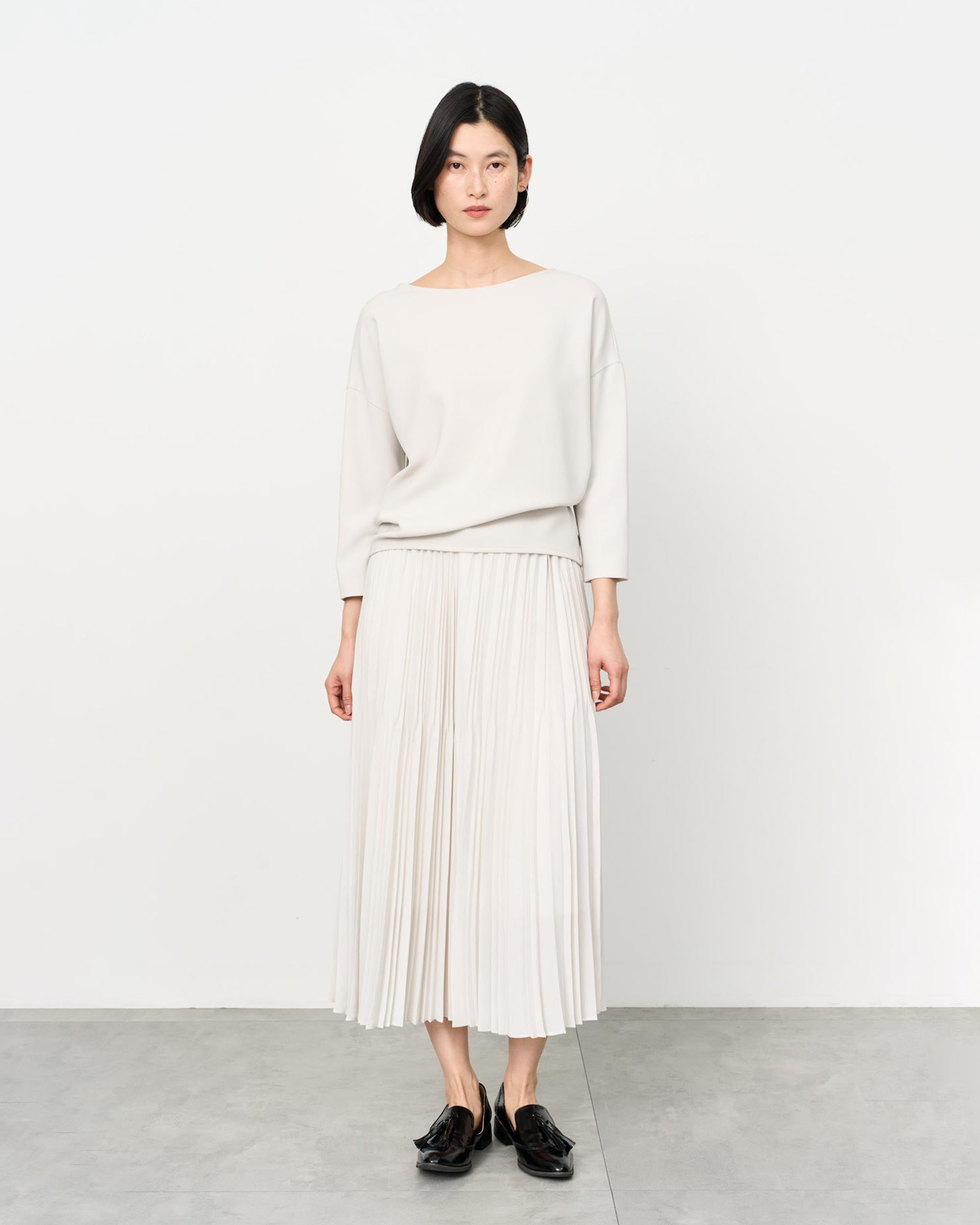 ショートスリーブコクーンブラウス - SOÉJU online store｜上質な大人