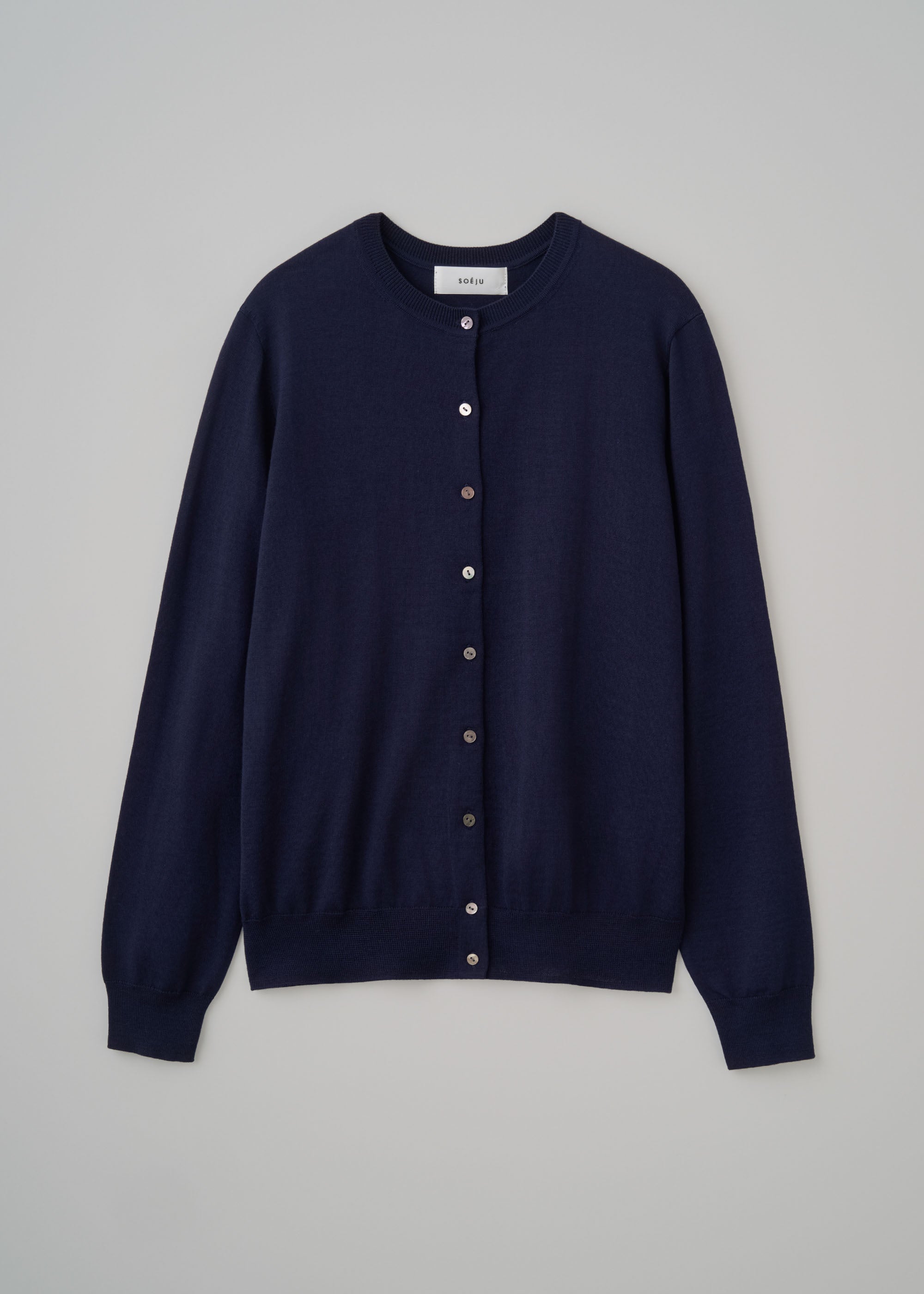 ウールハイゲージカーディガン - SOÉJU online store｜上質な大人の