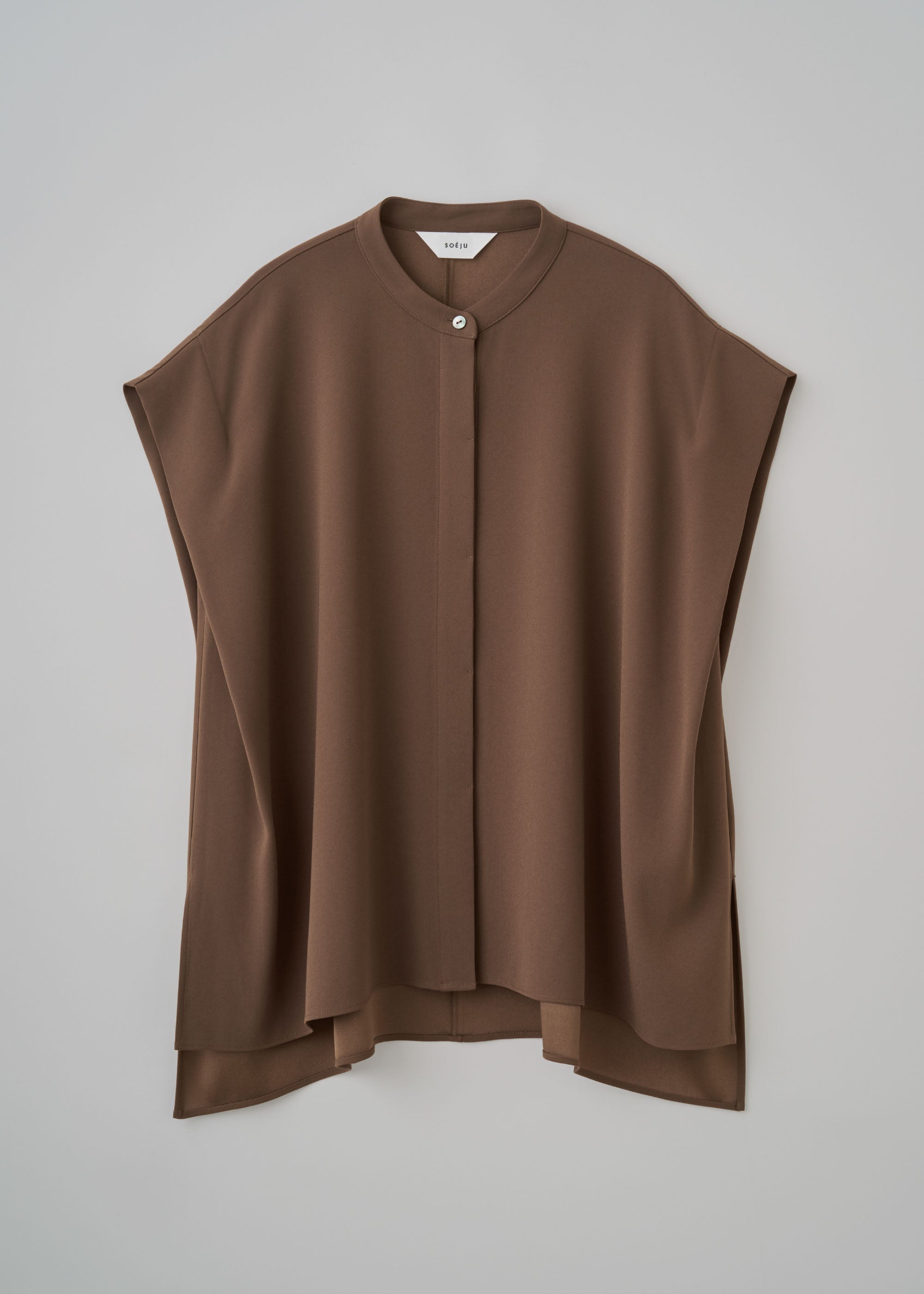 オーバーサイズタックスリーブシャツ - SOÉJU online store｜上質な