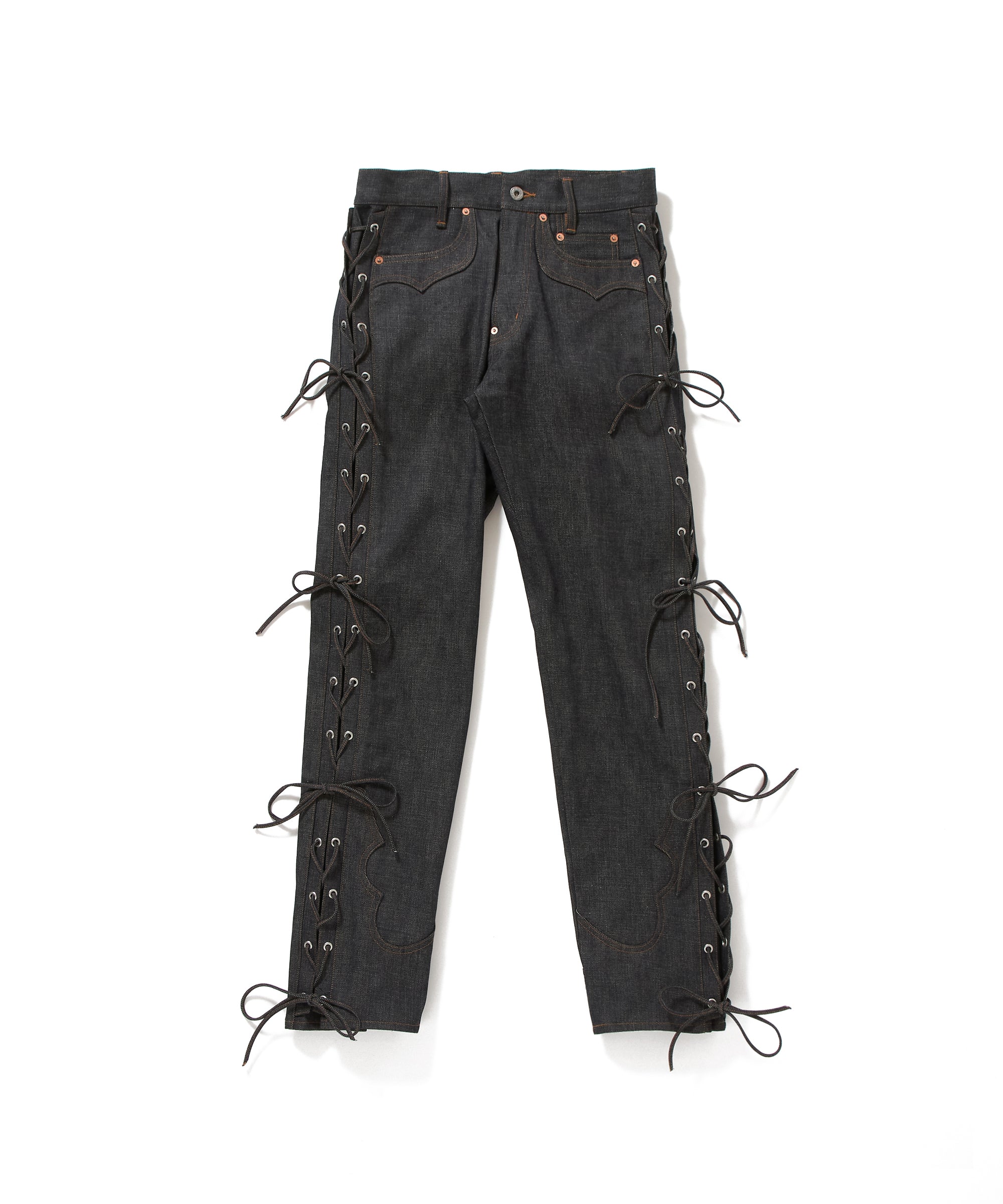 RIGID BIKER DENIM PANTS – SUGARHILL TOKYO