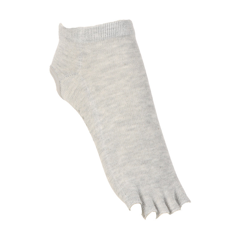 5本指ソックス レディース 滑り止め 五本指靴下 指先なし 甲あき