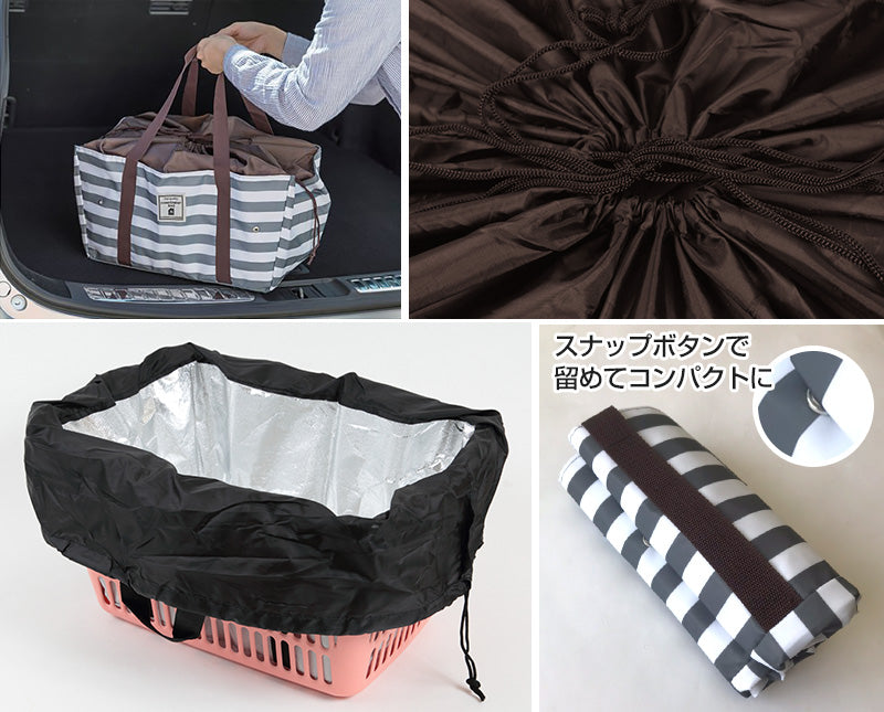 エコバック 保冷 折りたたみ コンパクト 容量20L (エコバッグ 折り畳み