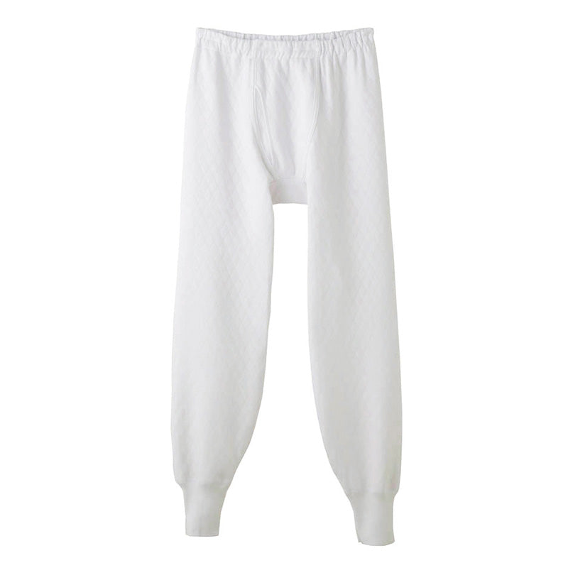 グンゼ 快適工房 紳士 ウール混あったかロングパンツ LL (キルト 防寒