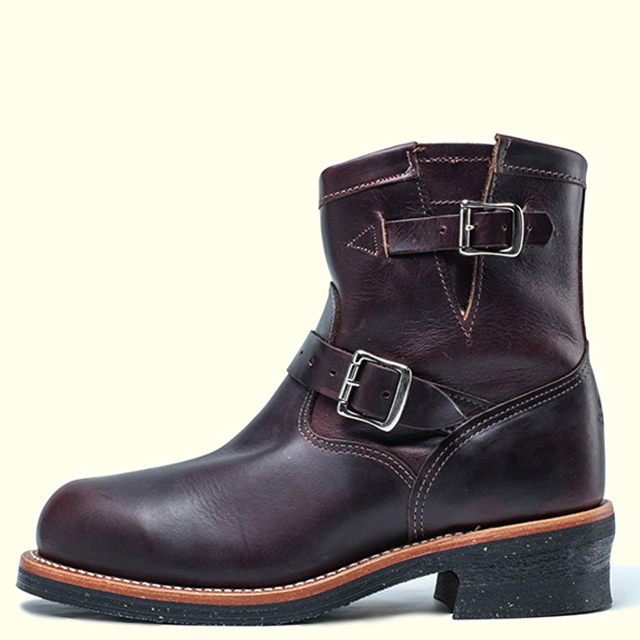 CHIPPEWA 7'' STEEL TOE ENGINEER 1901M11(11 CORDVAN): GOOD
