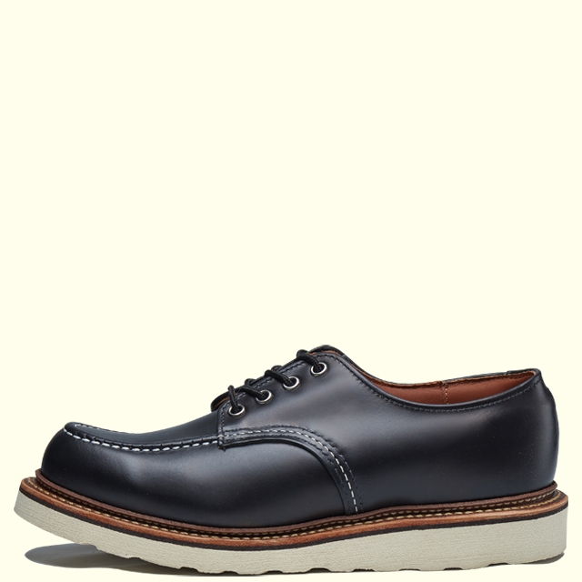 REDWING CLASSIC OXFORD 8106(D)(10H(28.5cm) BLACK CHROME): Red Wing