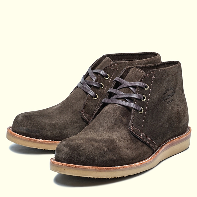 CHIPPEWA 1955 ORIGINAL MODERN SUBURBAN 1901G08(8 CHOCO MOSS SUE