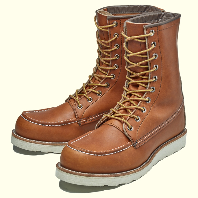 REDWING】 8' CLASSIC MOC 877(D)(6H(24.5cm) ORO LEGACY): Red Wing