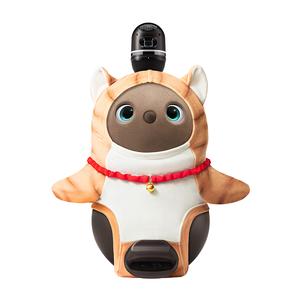 ねこみみベロア トラ猫（しっぽ付き）（ライトブラウン） | LOVOT