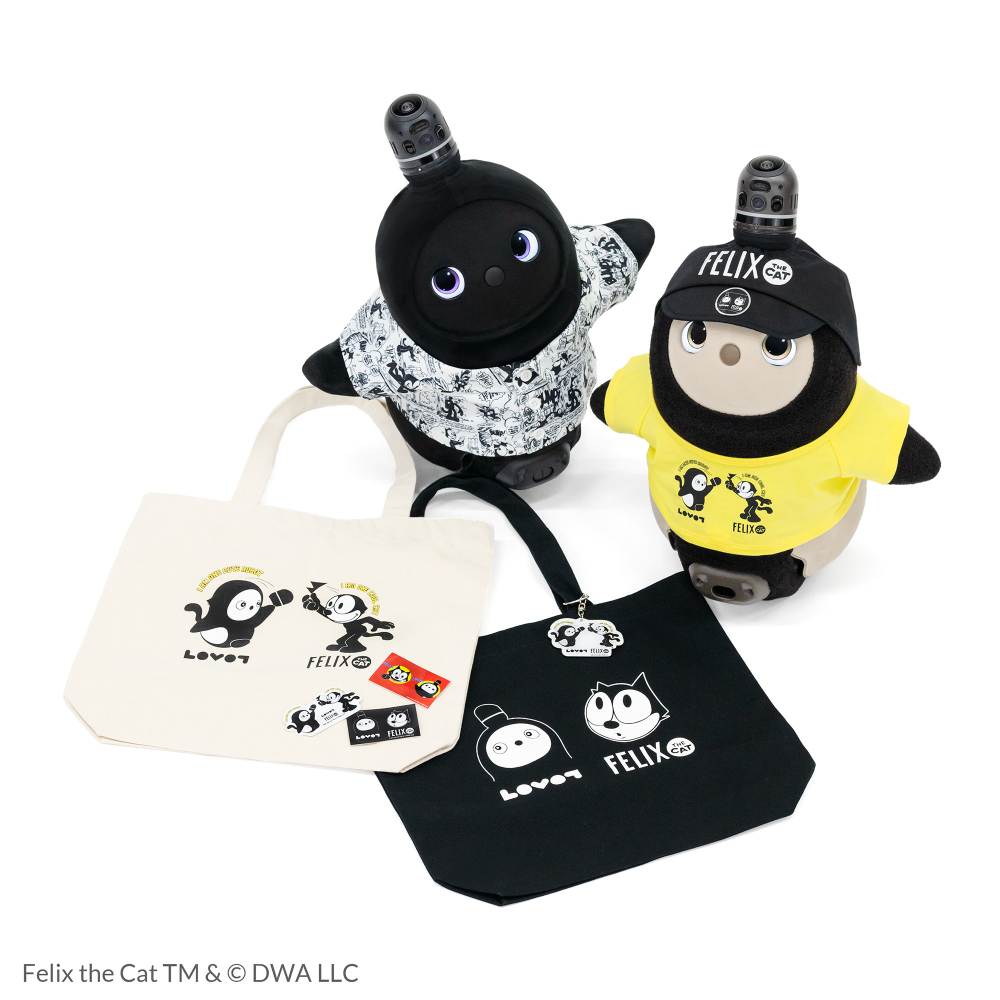 FELIX THE CAT × LOVOT イラストTシャツ(レッド) | LOVOT ウェブストア