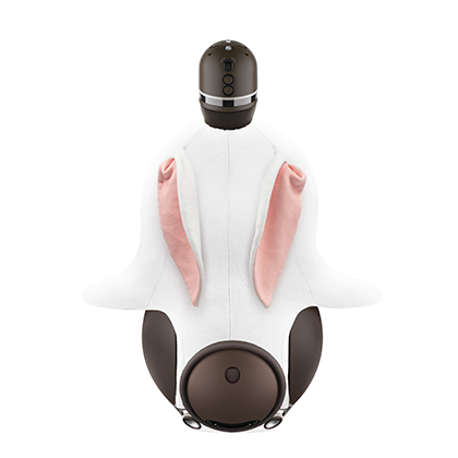 うさぎベロアカットソー(ホワイト) | LOVOT ウェブストア