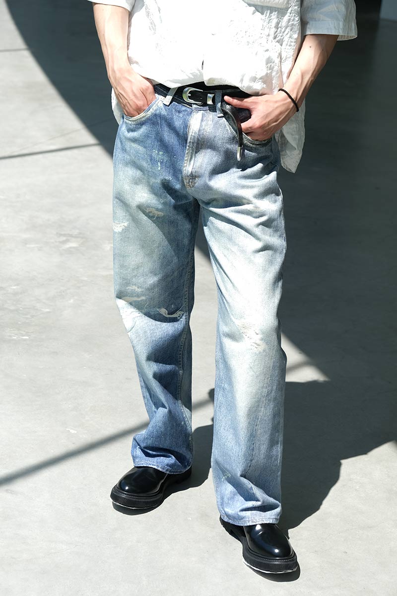 OUR LEGACY | THIRD CUT / DIGITAL DENIM PRINT デジタルダメージ