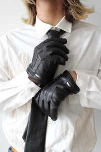 OUR LEGACY | HIS GLOVES / BLACK LEATHER レザーグローブ – STOCK