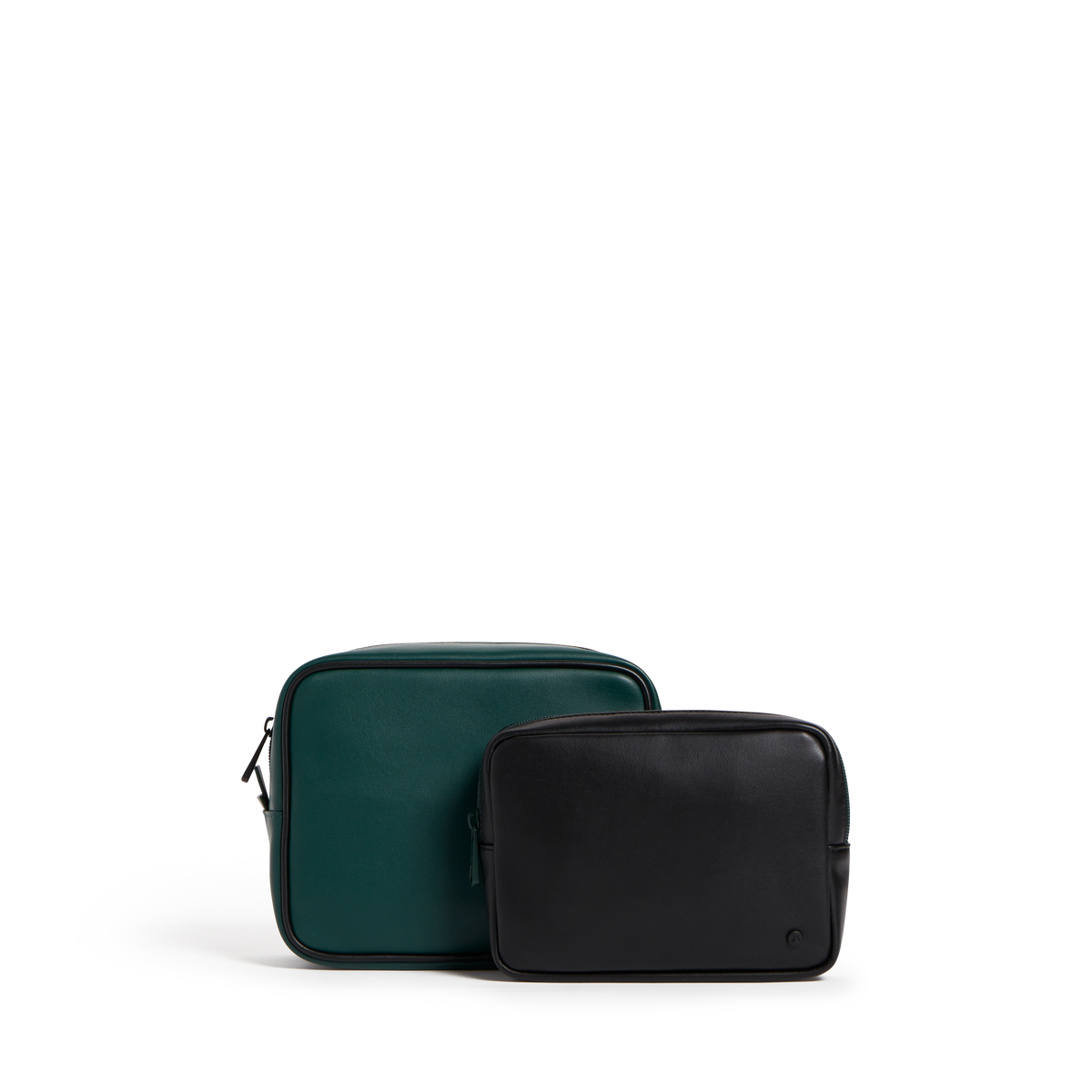 STATE Bags | Travel Pouch Set of Two Vegan Leather Olive