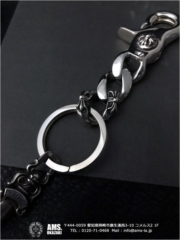 キーチェーン！クロムハーツ/CHROME HEARTS ファンシーショートキー