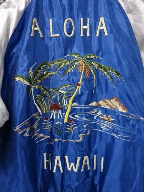 テーラー東洋 スカジャン PALM TREE×HAWAII MAP TT14074-125