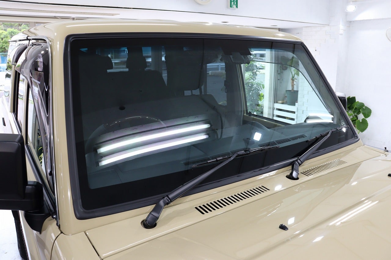 トヨタ ランドクルーザー70 GDJ76 カーフィルム施工 セキュリティ