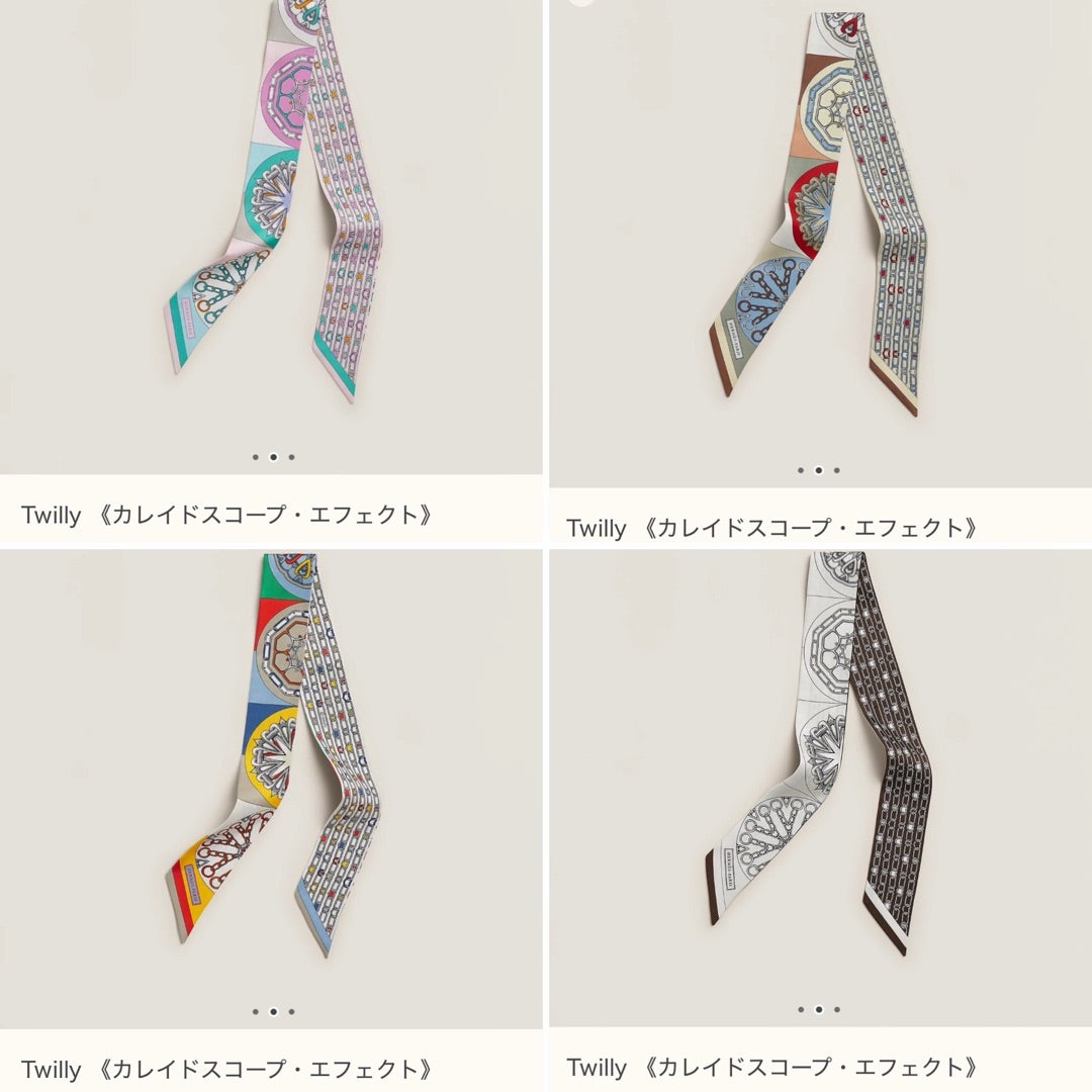 エルメス2025 AW 新作 ツイリー2025aw | ゆきこ：1、2、3、4年目と3人