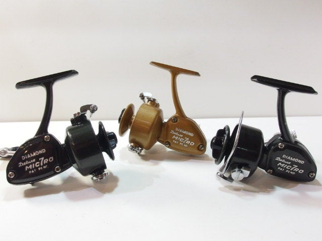 ダイヤモンドリール 大森製作所 国産オールドリール オールド