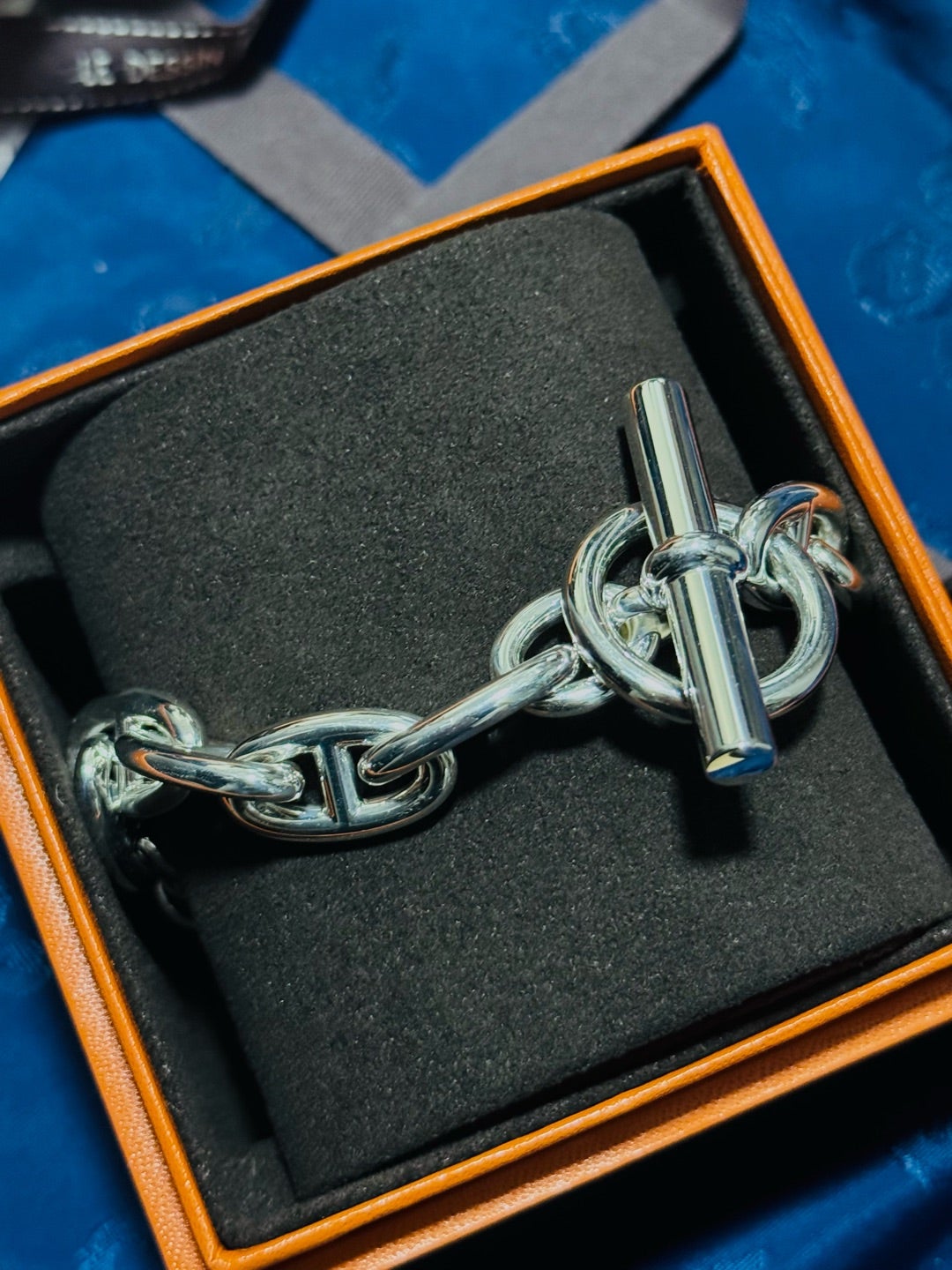 出会えた！エルメス シェーヌダンクルGM 14コマ MM17コマとのサイズ