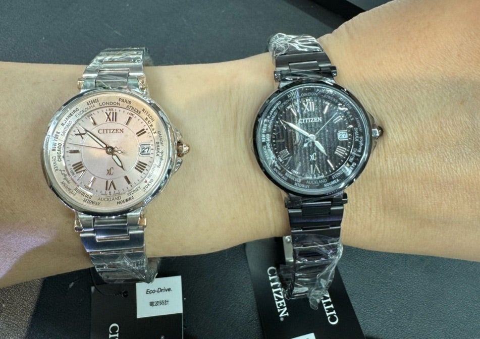 CITIZEN クロスシーの時計デビュー ソーブラックで SEIKOルキアと軽く