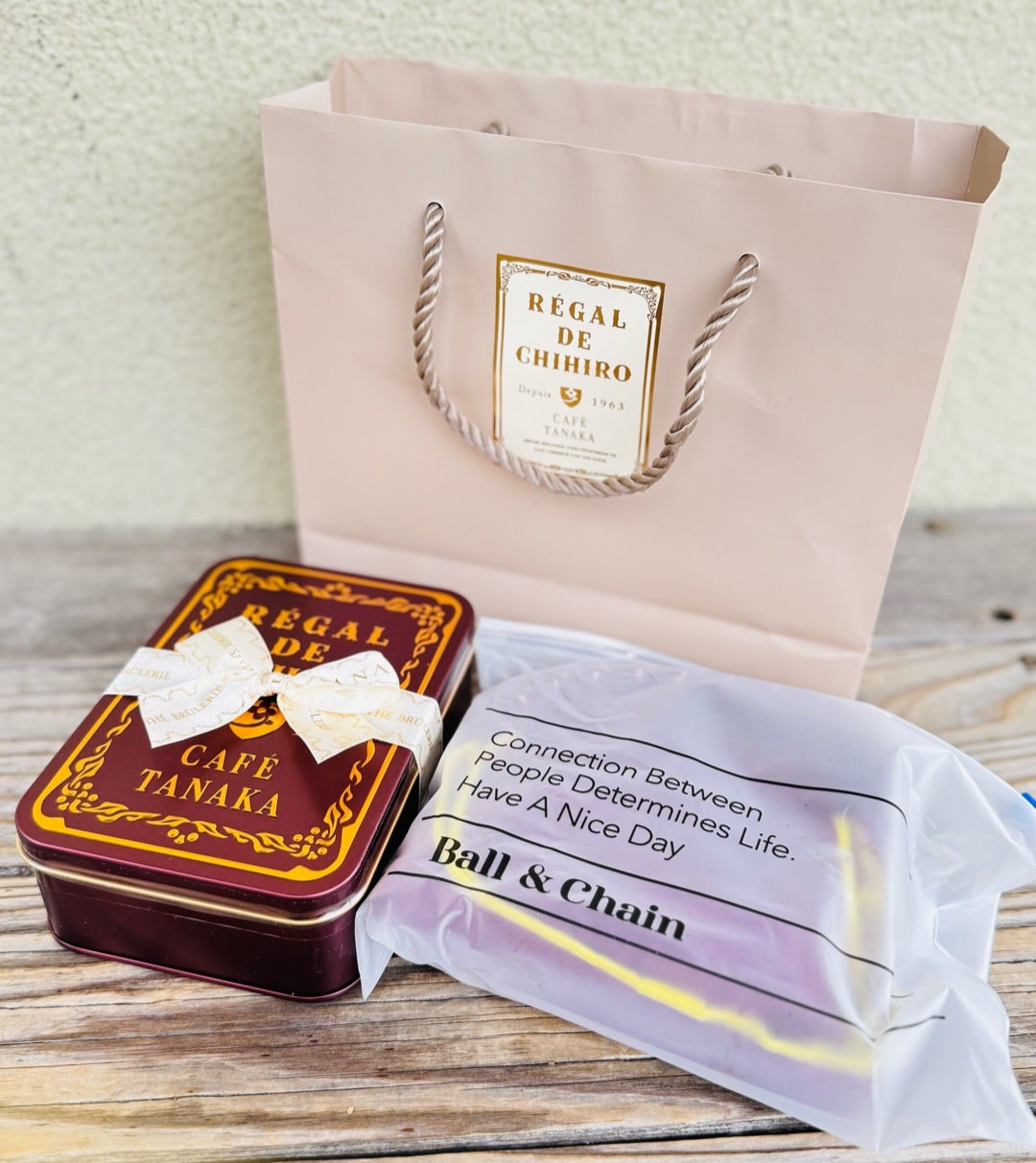 カフェタナカ 2025AW 限定クッキー缶＆ボールアンドチェーンコラボ