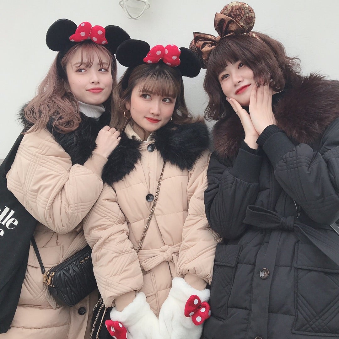 fur collar quilting down coat | épine official blog