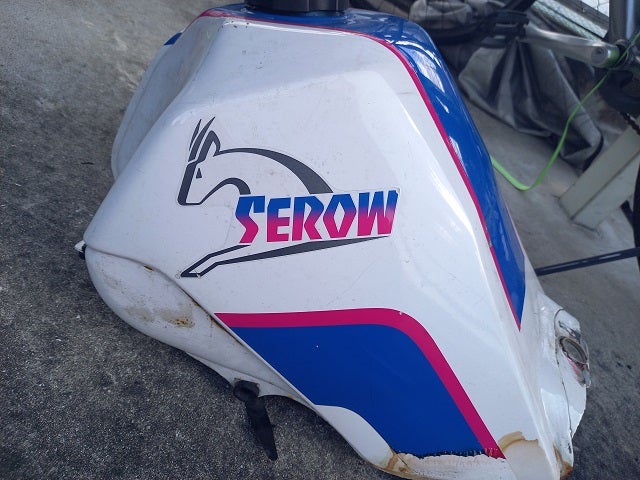 セロー225にビッグタンクを取り付ける その3 | 酷道愛好家