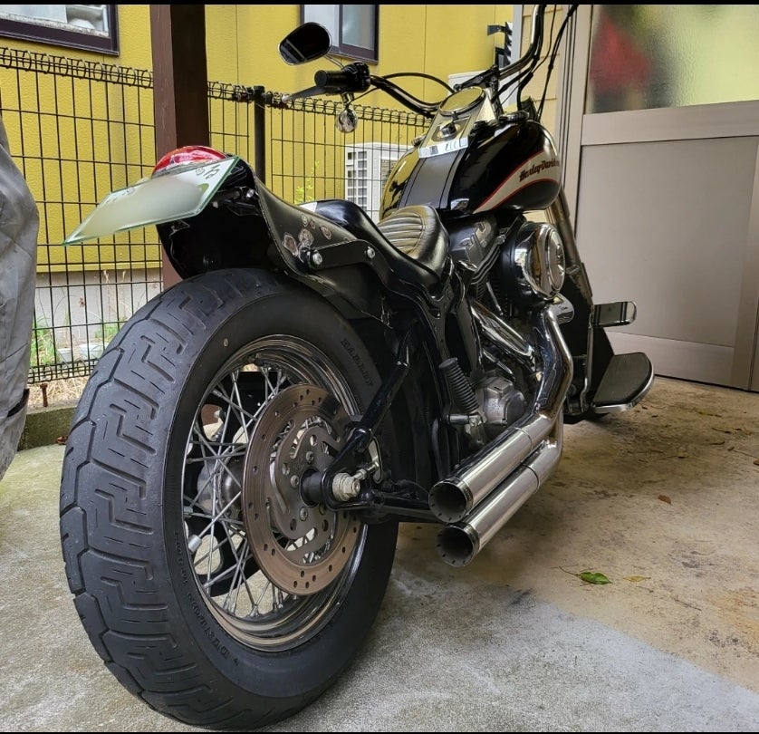 ヘリテイジソフテイルショートボブフェンダー⑤ | hoodonme備忘録ブログ