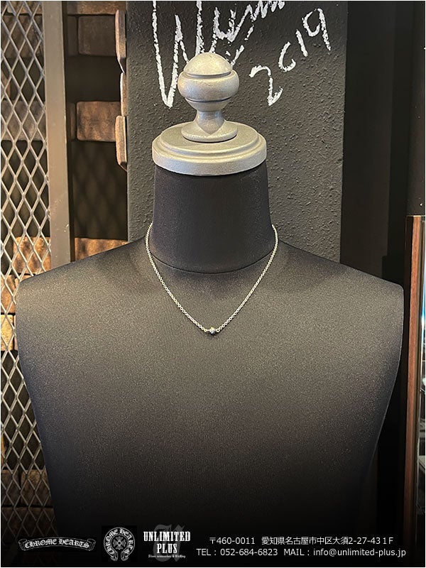 入荷！クロムハーツ ネックレス ビード チェーン クロスボール 18
