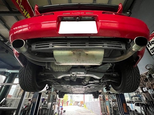 トヨタ MR2 ワンオフマフラー製作 | ワンオフマフラー製作は実績と