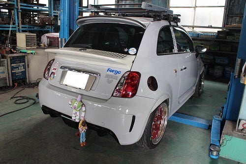 フィアット アバルト500 ワンオフマフラー製作 | ワンオフマフラー