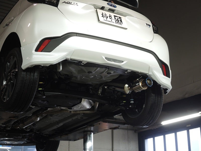 売れています！トヨタ ヤリス/アクア用のマフラー | 柿本改 SUPER