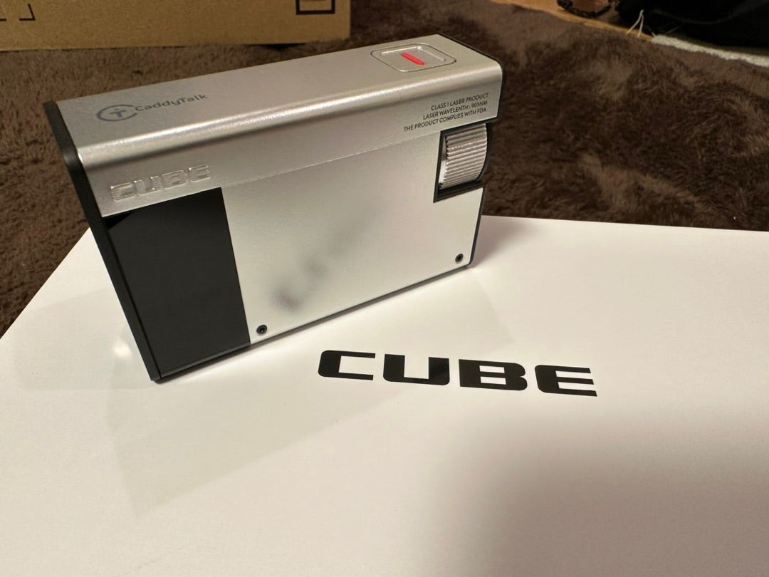 進化するレーザー距離計 CaddyTalk CUBE 「キャディトーク キューブ