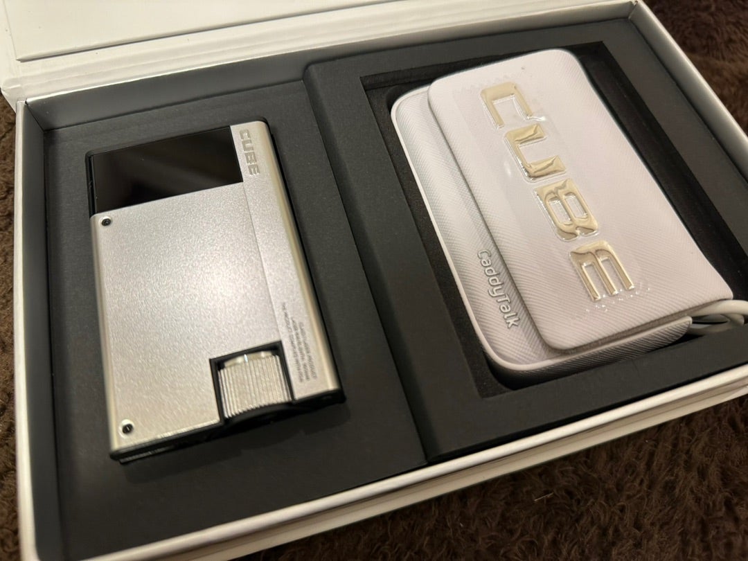 進化するレーザー距離計 CaddyTalk CUBE 「キャディトーク キューブ