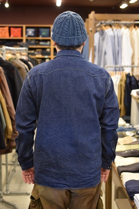 リアルマッコイズ デニムウエスタンシャツ 洗ってみた | barnstormer