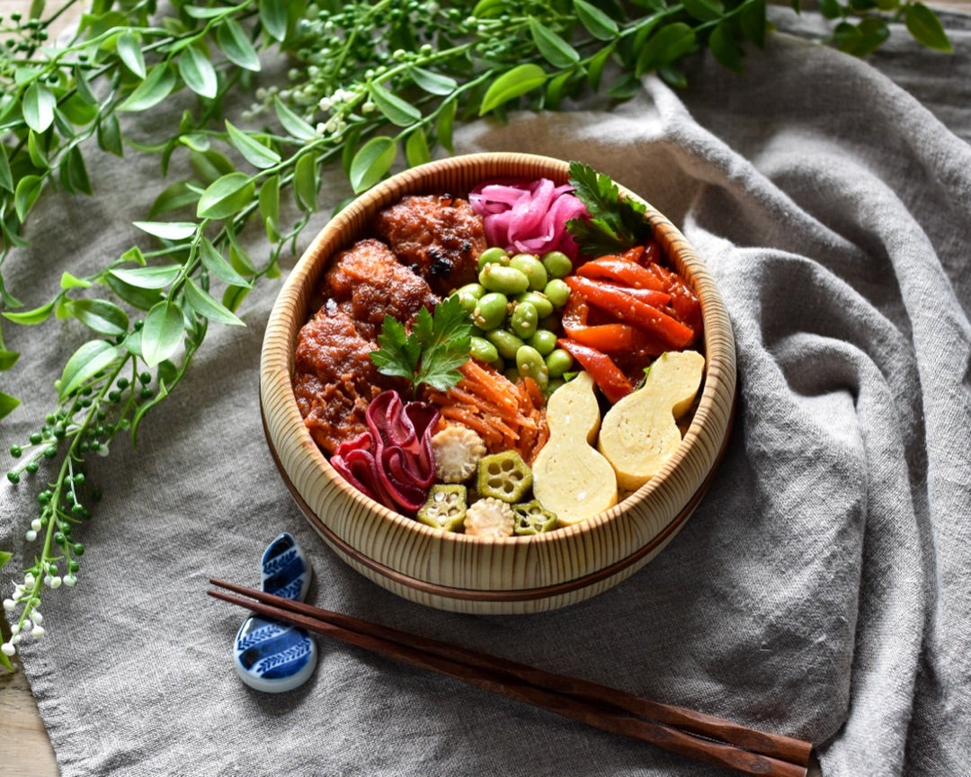 今週ラストの乗っけ弁とひょうたん型の玉子焼き | 「ヲトナベントー